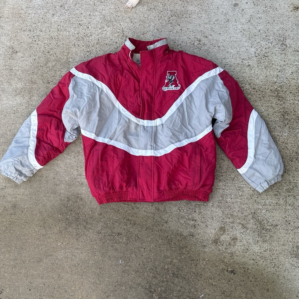 VINTAGE 90’s Apex One University of Alabama Puffer Windbreaker